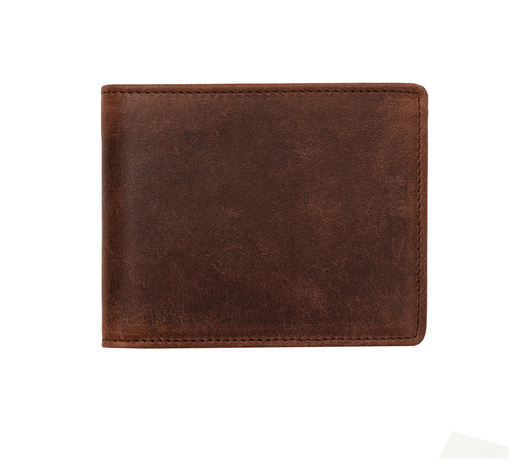 PRIMEHIDE Leather Buff Hunter Card & Note Wallet - 7007