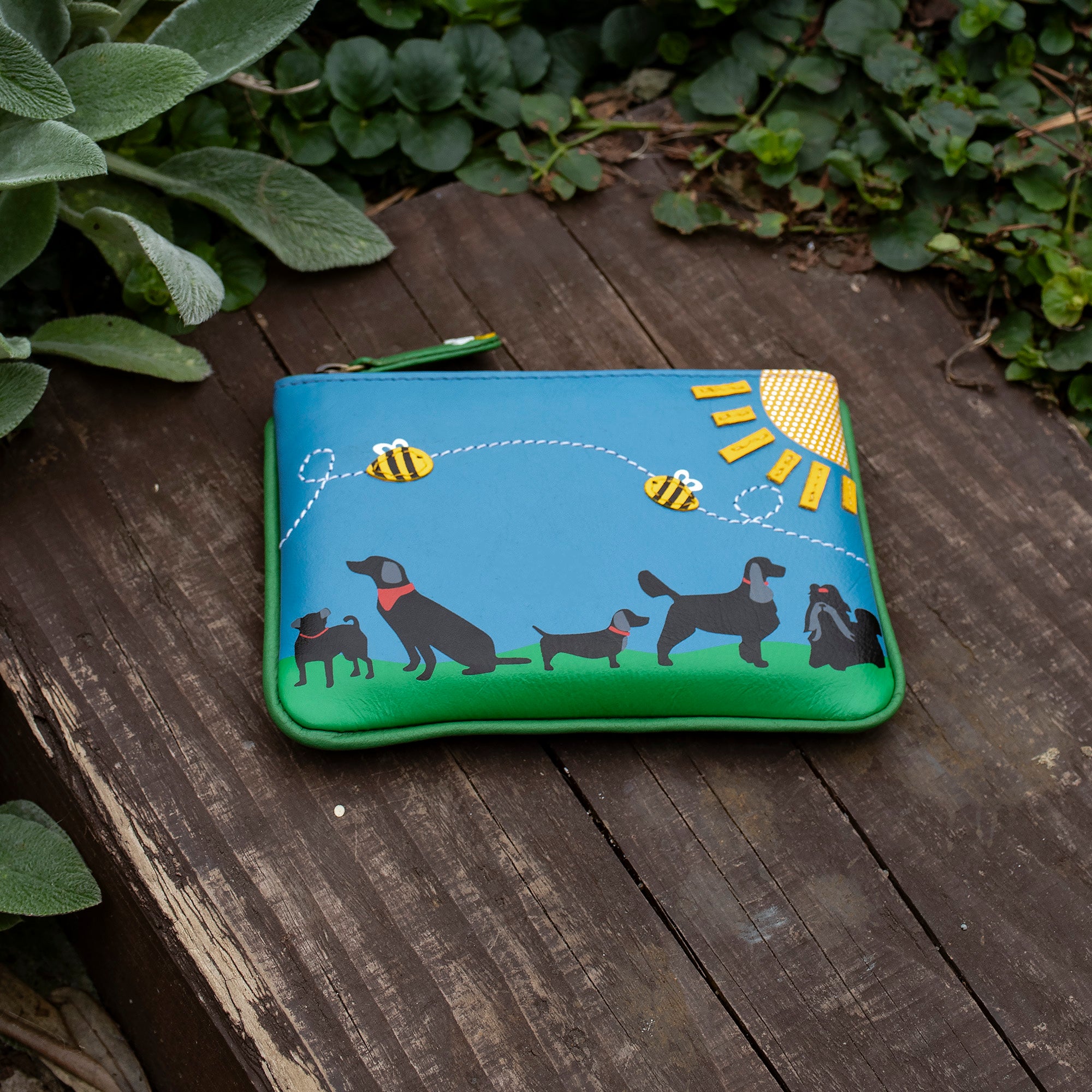 Dogs RFID Coin Picture Purse - 726