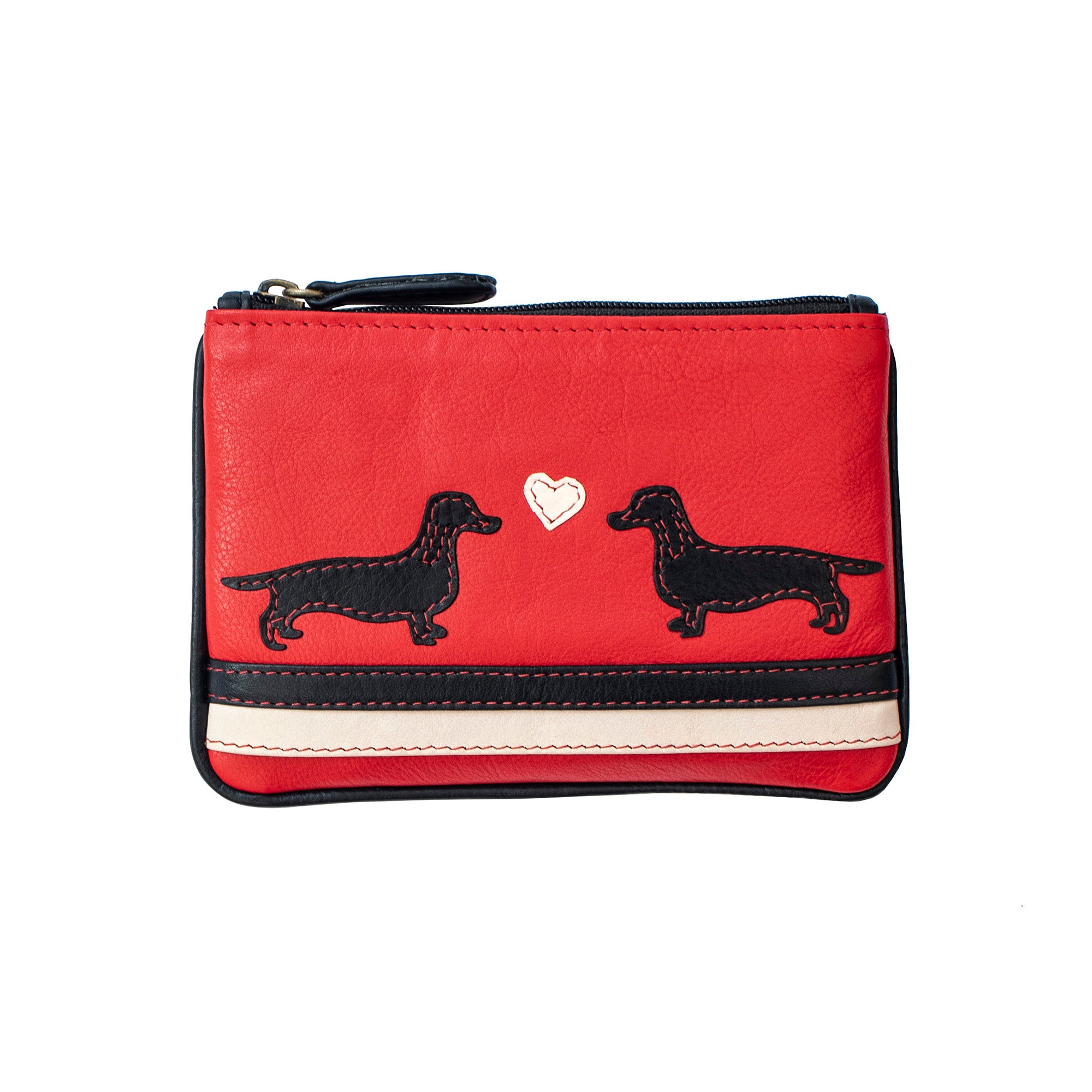 Red Dog RFID Coin Picture Purse - 736