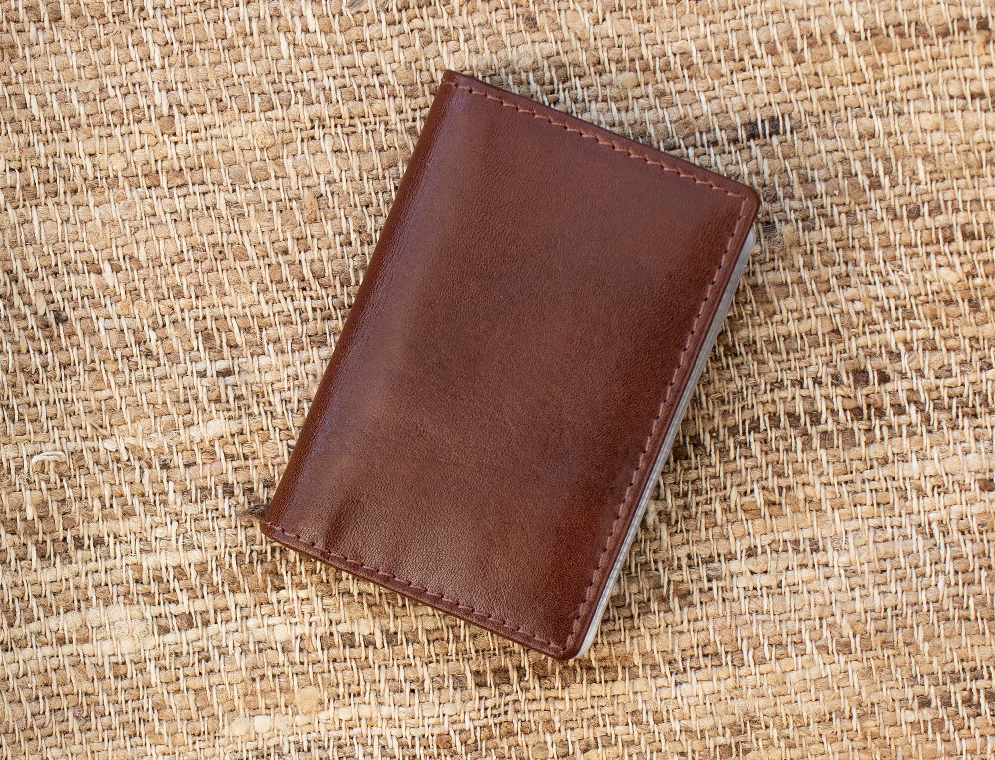 VT Luxury Vintage Brown Leather Travel RFID Card Holder - 9808