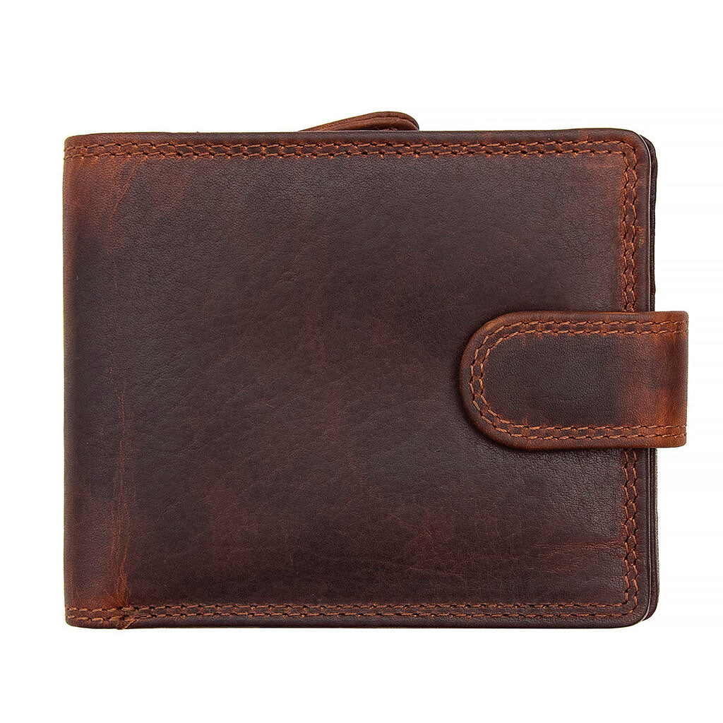 New York RFID Bifold Leather Wallet - 1958/01