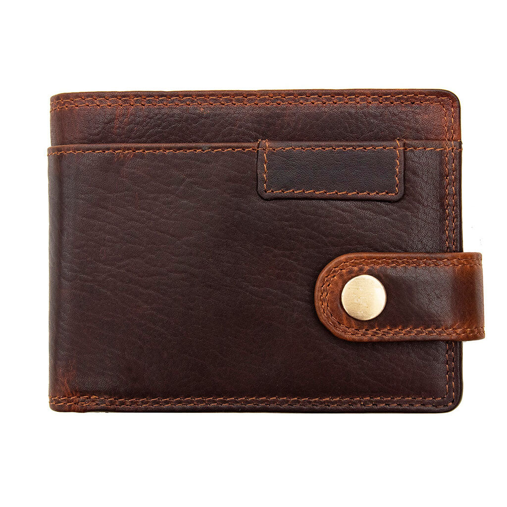New York RFID Notecase Bifold Leather Wallet - 1958/02