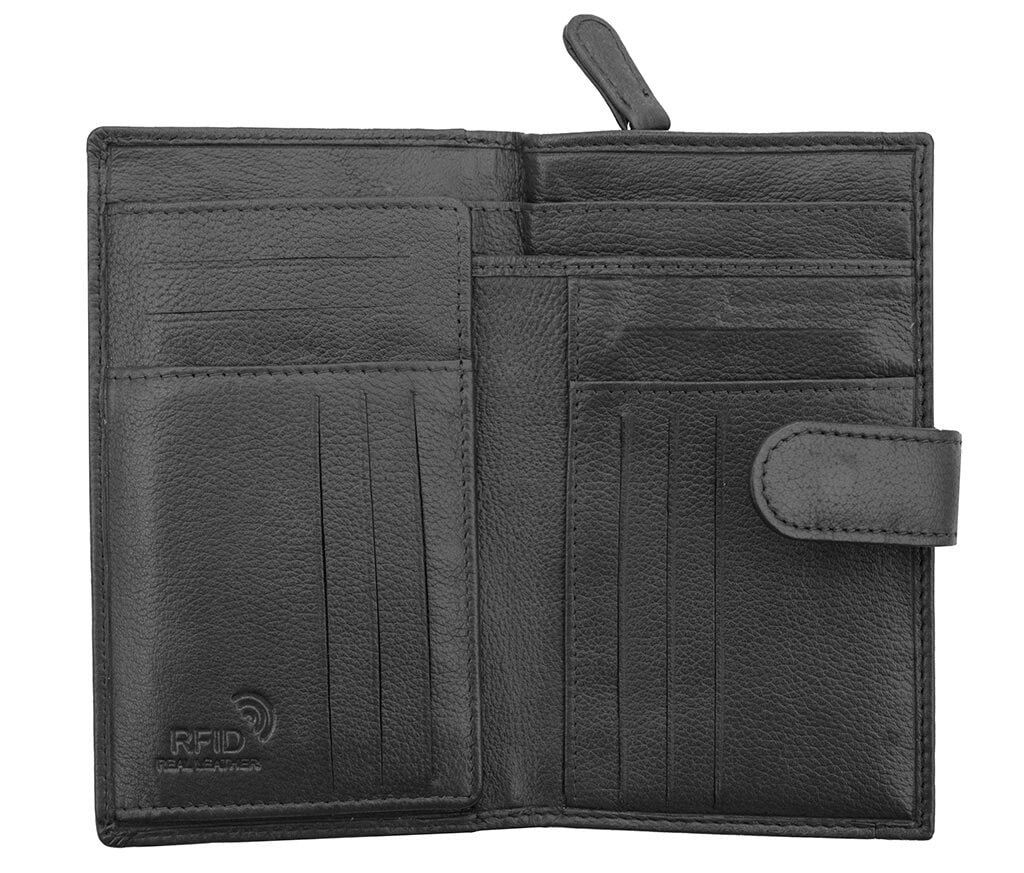 Windermere Ladies Large Trifold Leather Purse - 22808