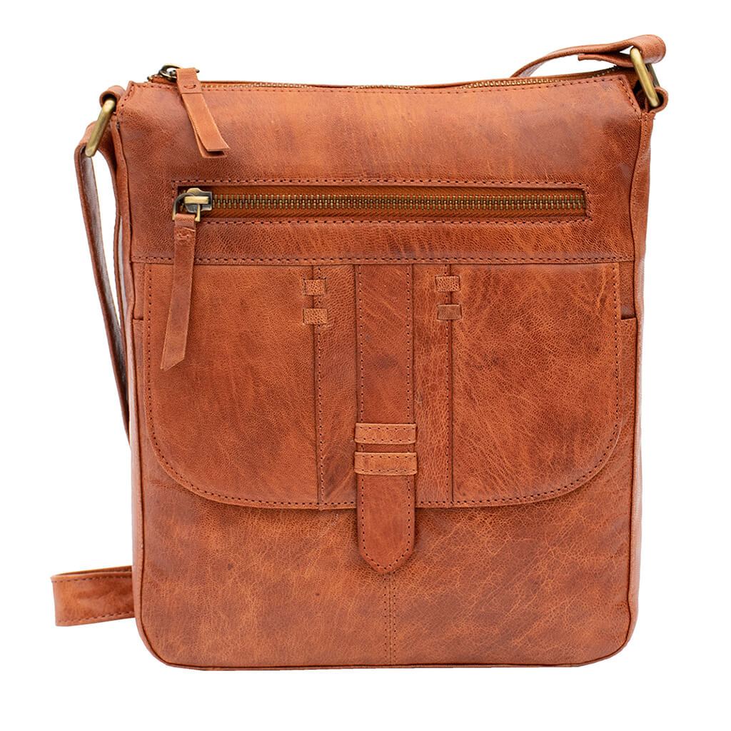 Arizona Leather Crossbody Handbag - 360