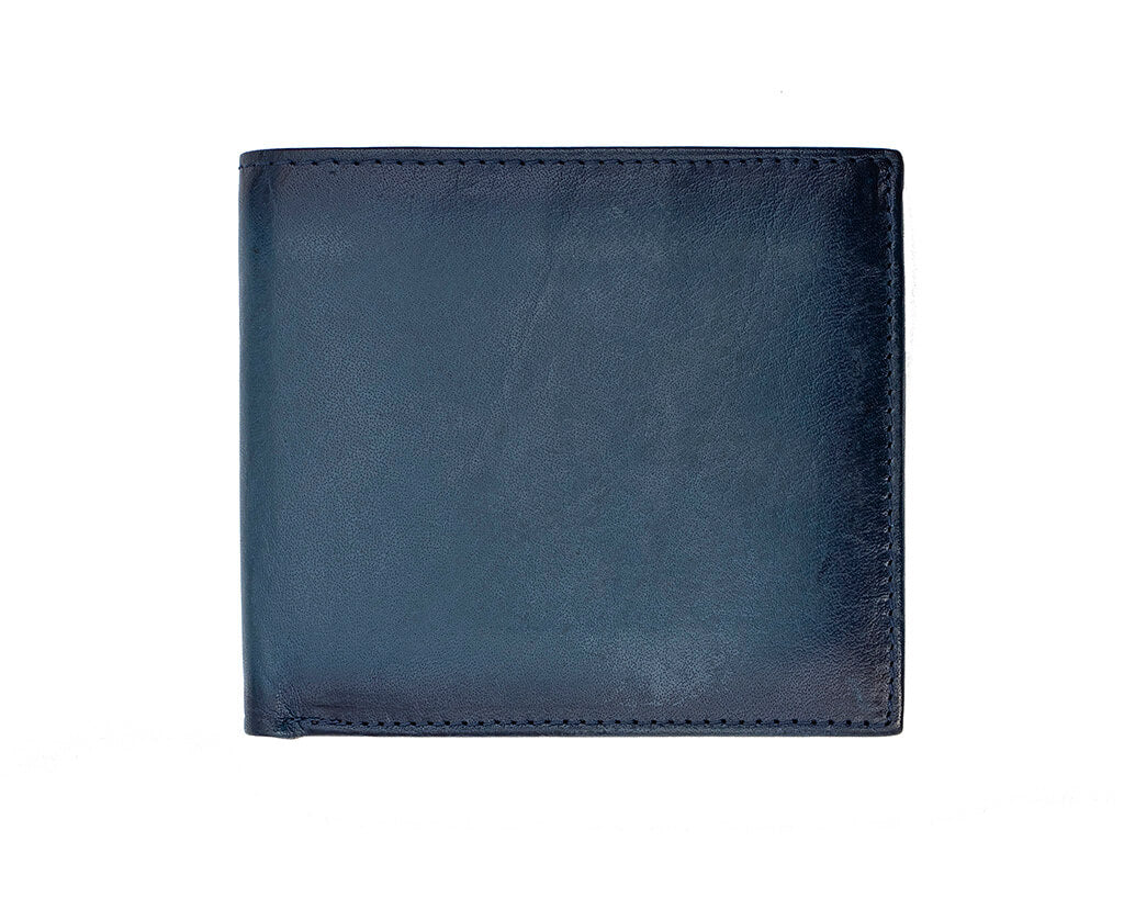 Carlton Leather Bifold Flap Up Wallet - 4187