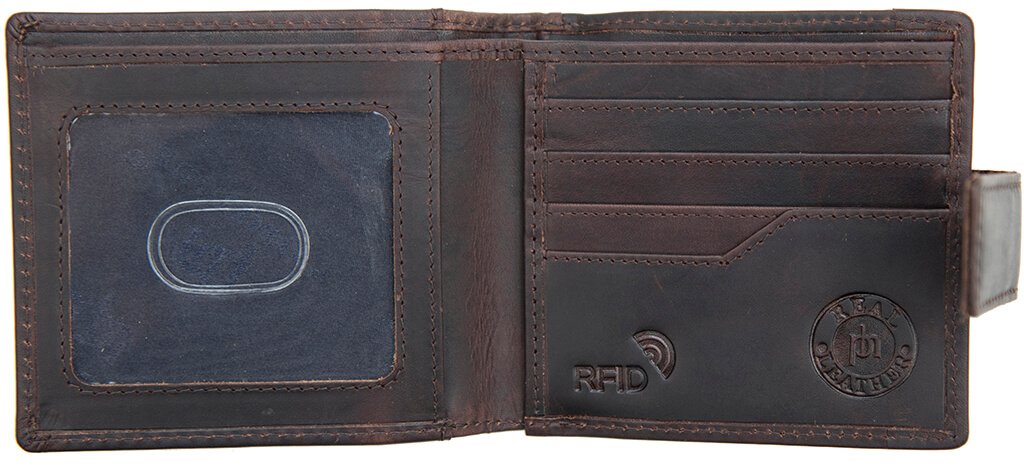 Alperto RFID Bifold Leather Wallet - 4224