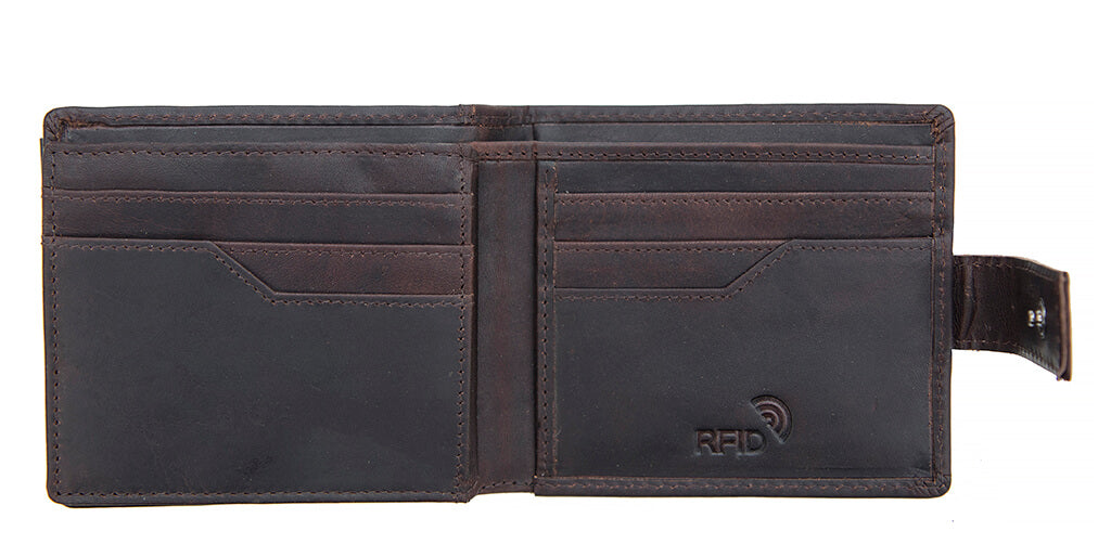 Alperto RFID Notecase Leather Wallet - 4269
