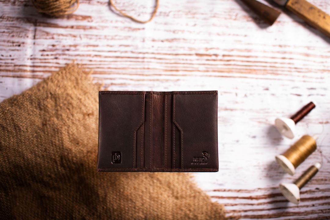 Alperto RFID Leather Credit Card Holder - 4275
