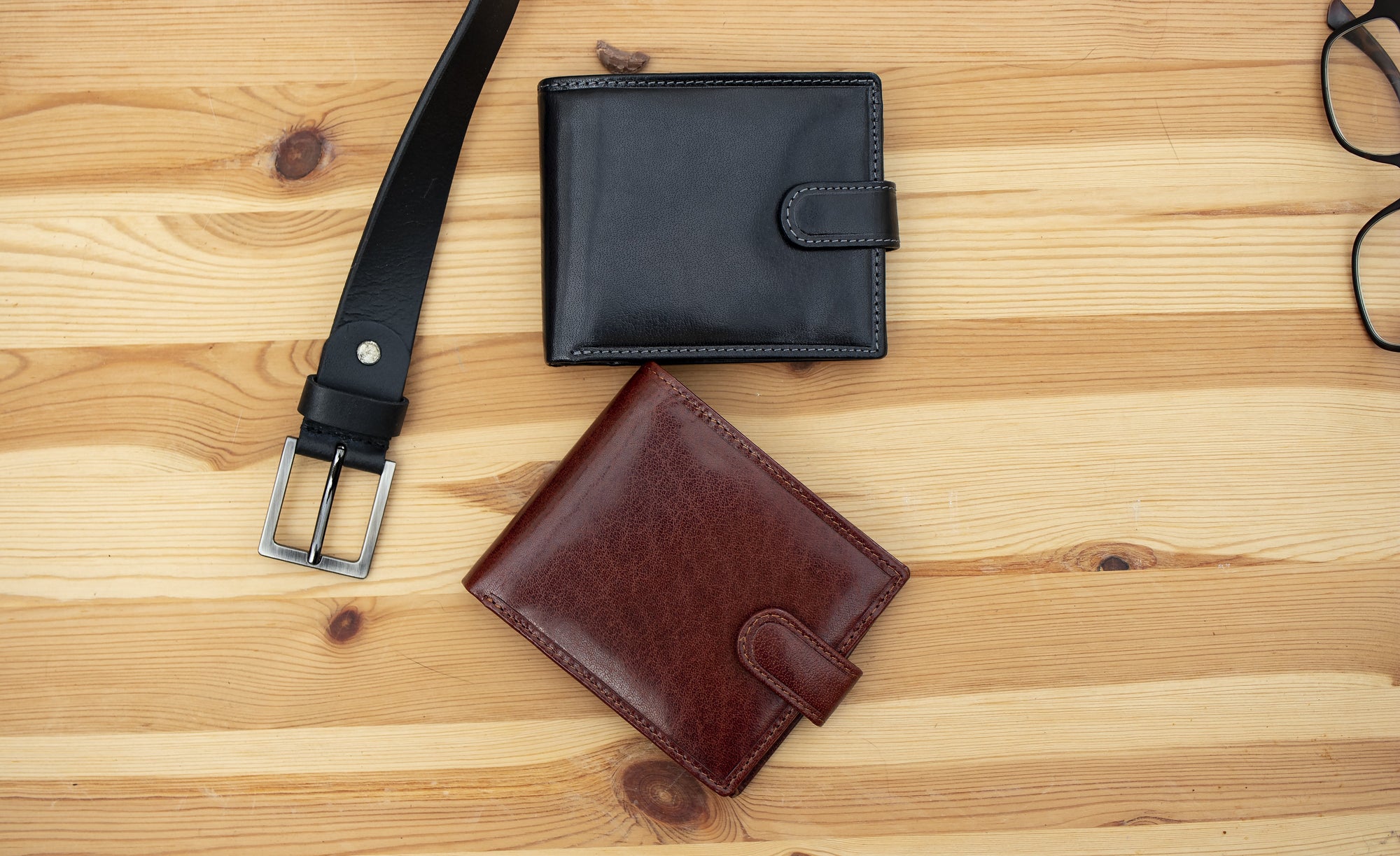 Lazio RFID Trifold Leather Wallet - 4701
