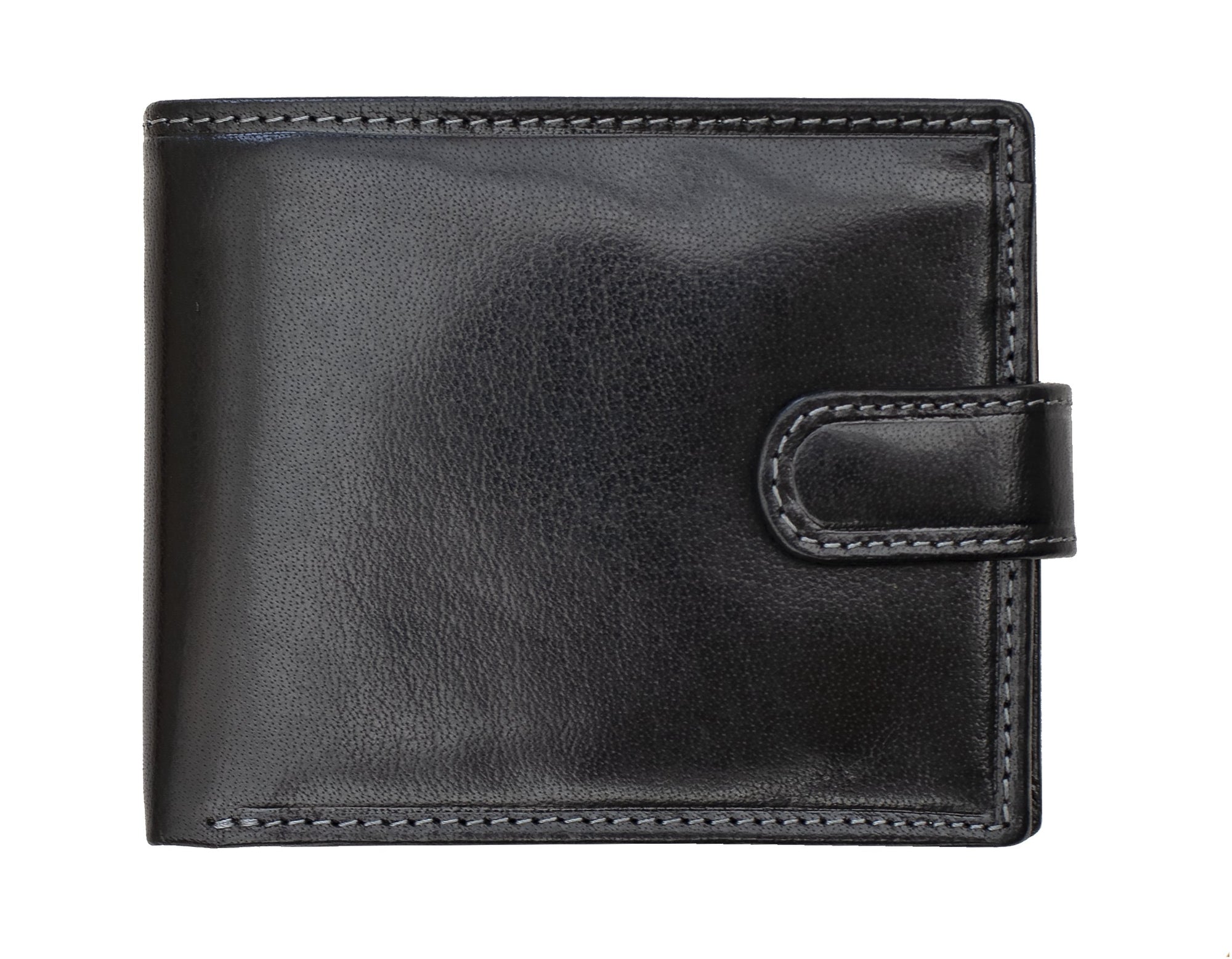 Lazio RFID Trifold Leather Wallet - 4704