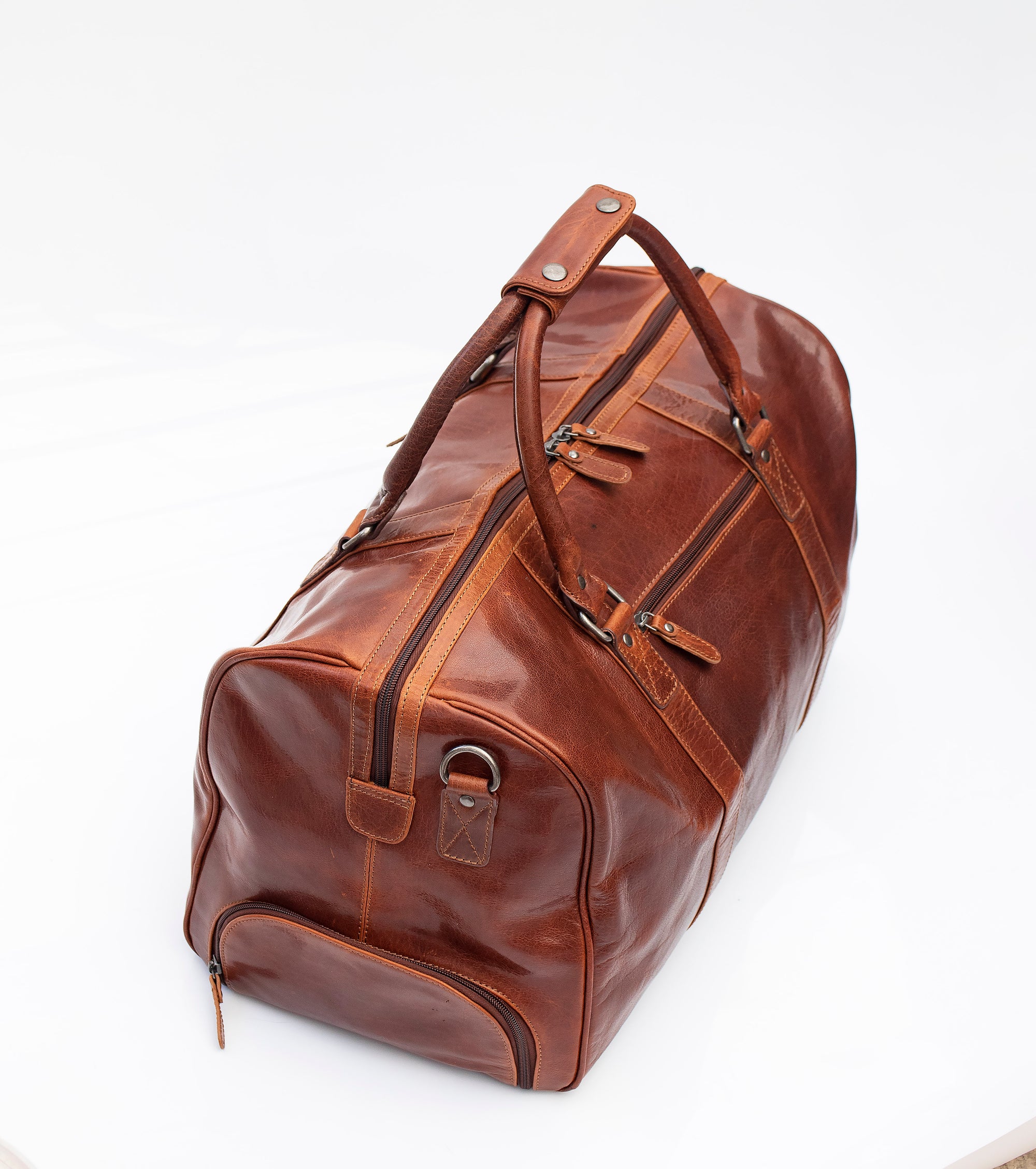 Tribal Holdall With Shoe Compartment Vintage Brown - 5591