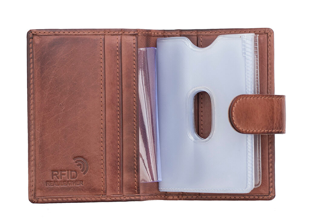 Ridgeback Leather Credit Card Holder RFID - 6402