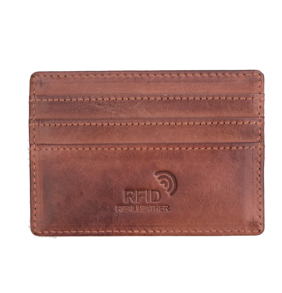 Ridgeback Leather RFID Card Holder - 6473