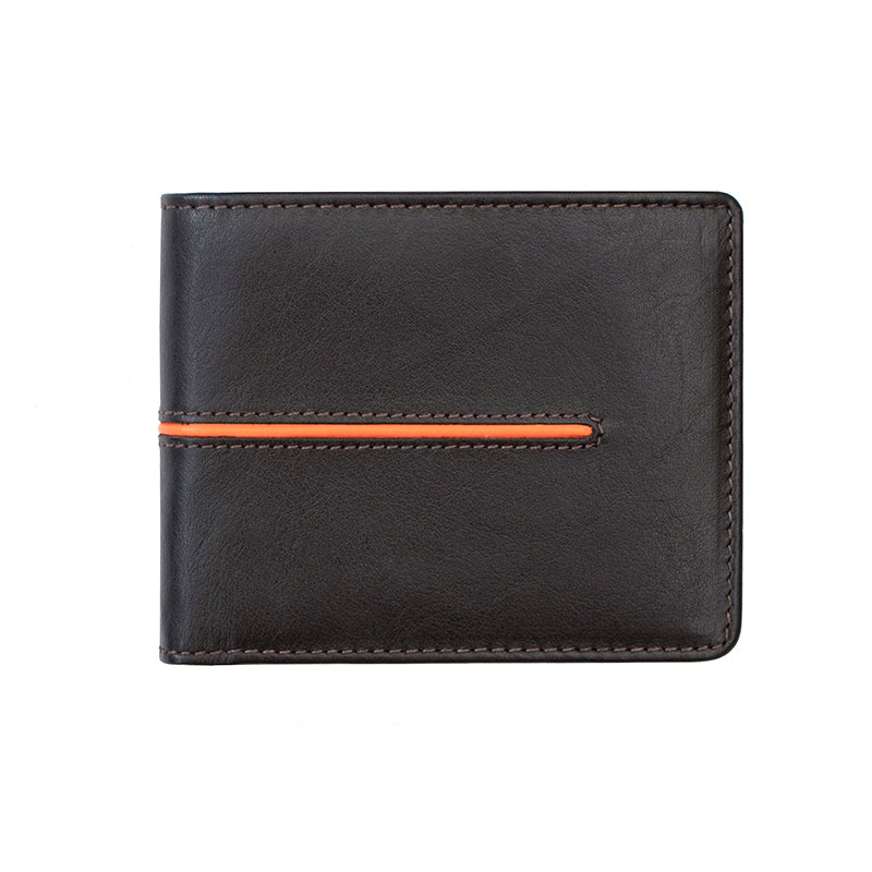 Elite RFID Leather Bifold Wallet & Card Holder - 7101