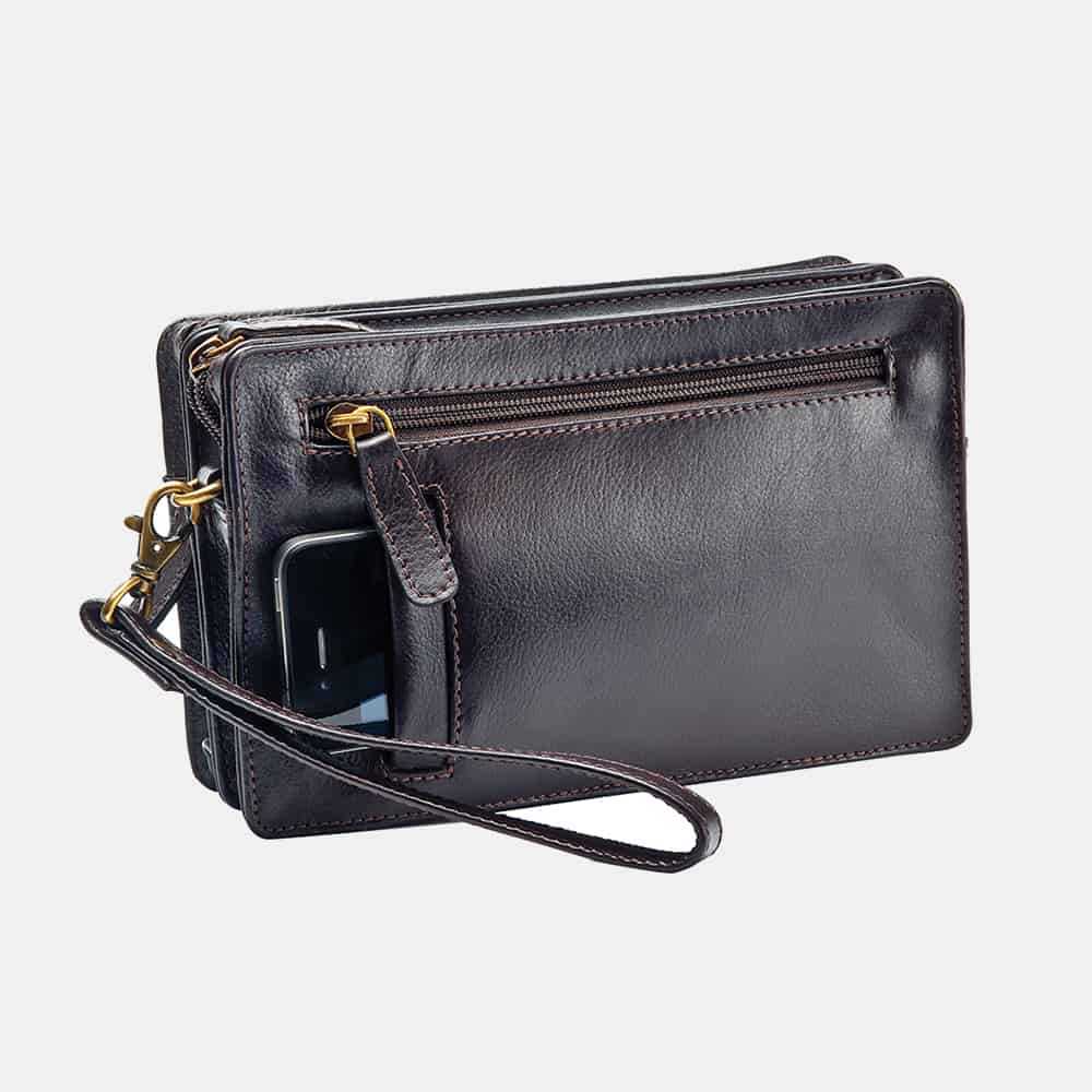 Small Travel Leather Bag/Pouch - 8210