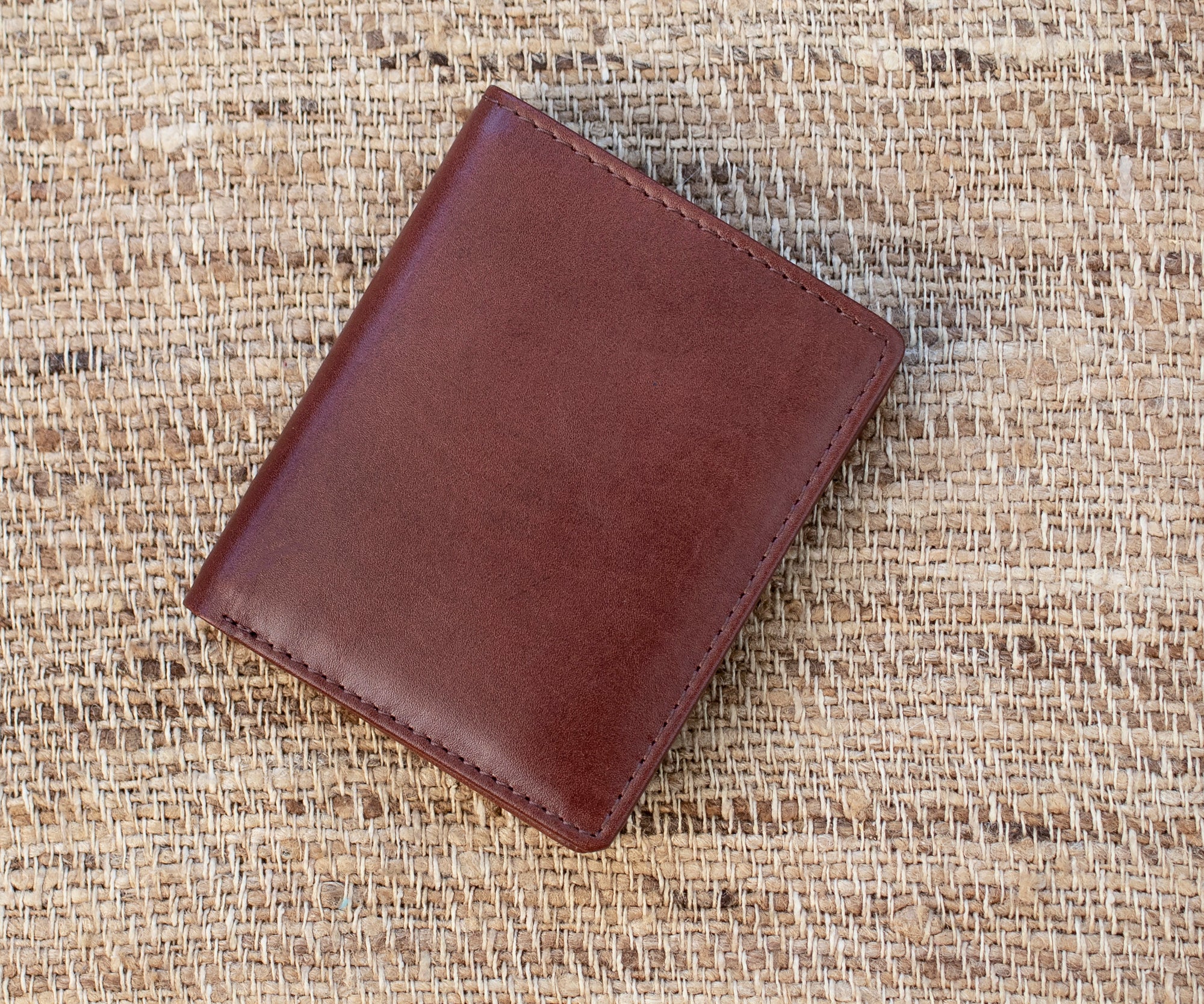 VT Luxury Vintage Brown Leather Travel RFID Card Holder - 9803