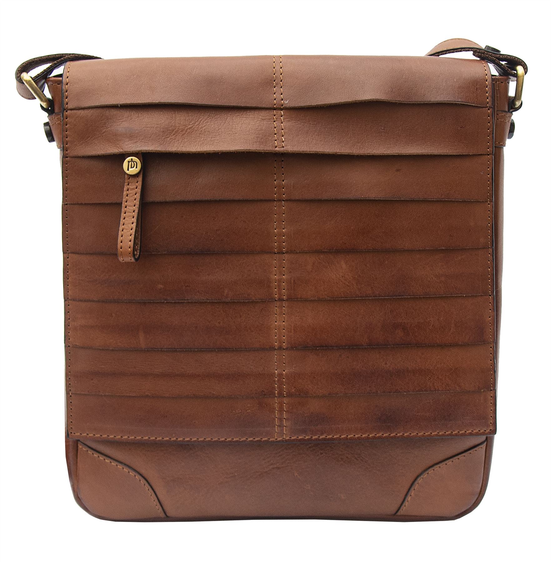 Ridgeback Leather Crossbody Handbag - 677