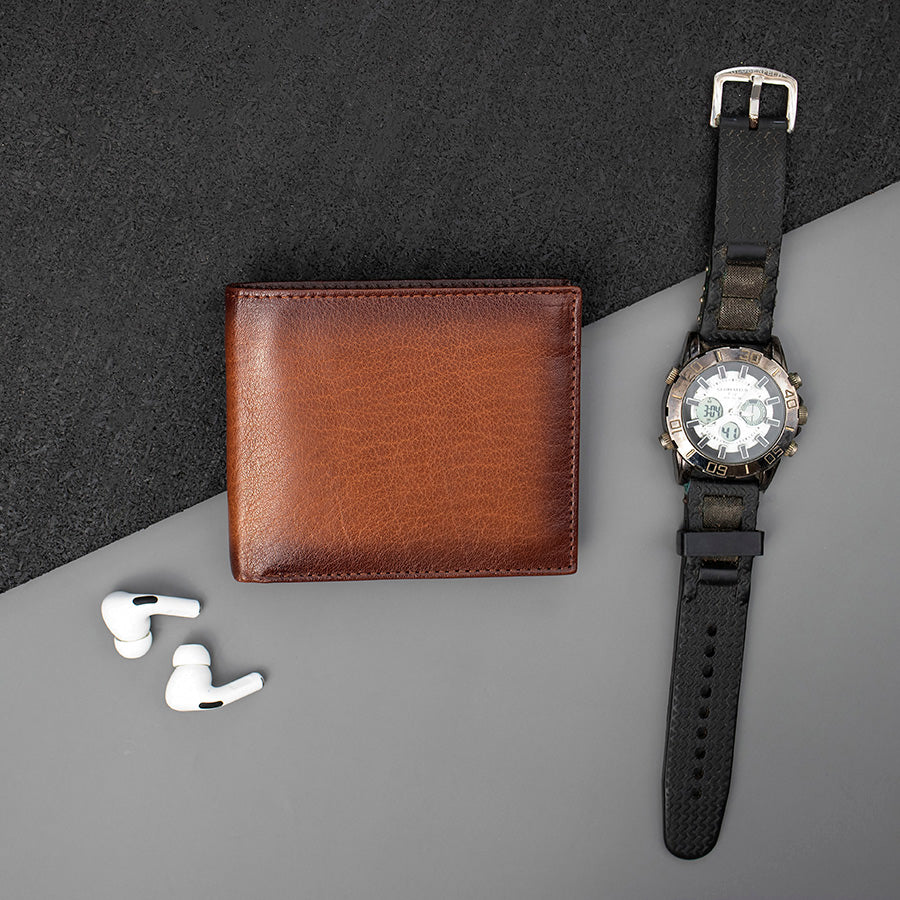 Carlton Slim RFID Leather Wallet - 4183