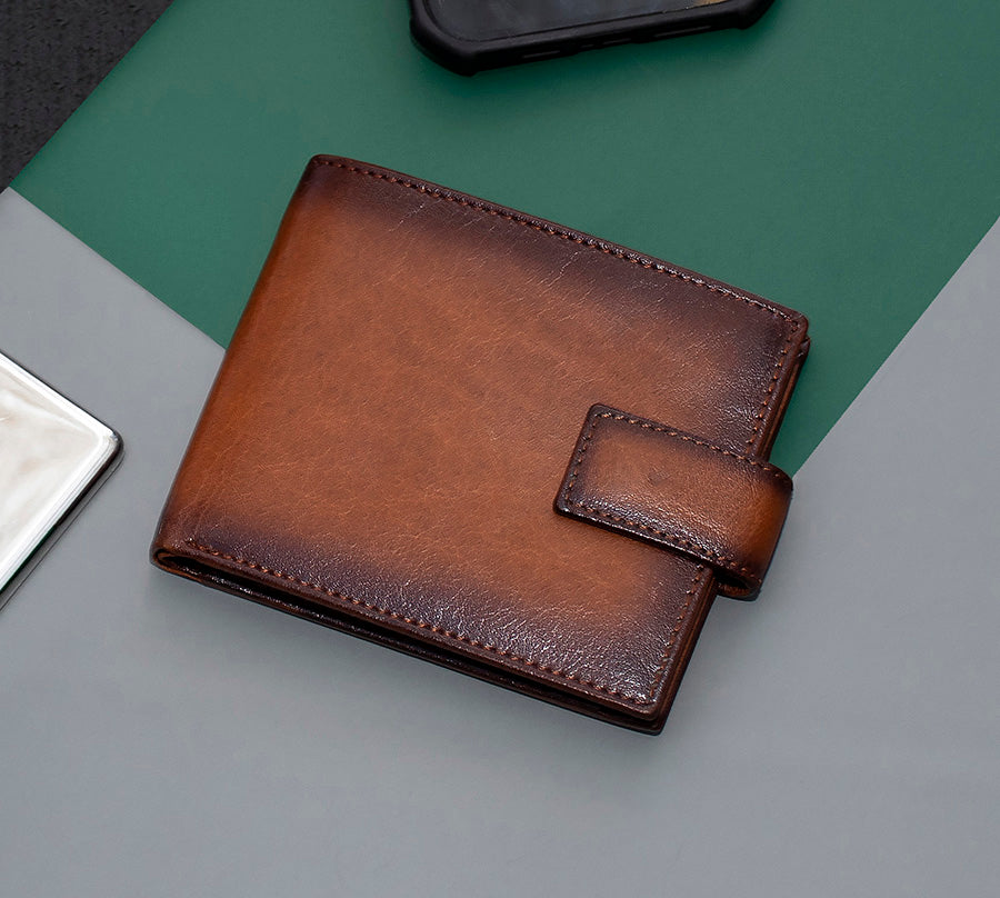 Carlton Bifold Tab RFID Leather Wallet - 4188